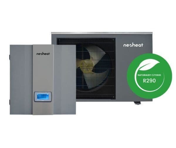 Neoheat Eko Mono R290 — zbliżenie na jednostkę z czynnikiem R290